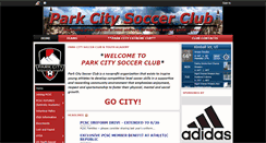 Desktop Screenshot of parkcitysoccer.org